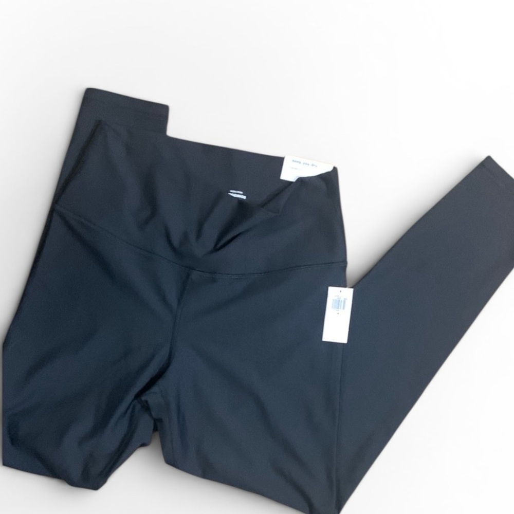 Old Navy Girls Black High Waisted Leggings NWT Size Medium